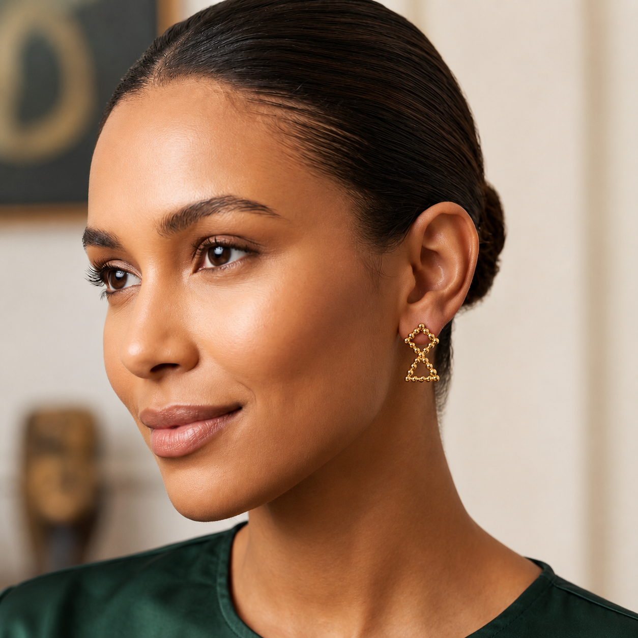 Flaire Studio Chain Link Drop Earrings - image 4