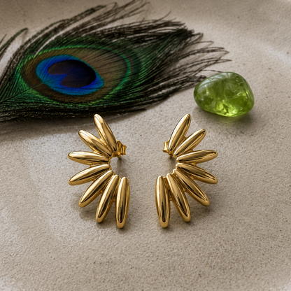 Flaire Studio Twisted Knot Drop Earrings - main image
