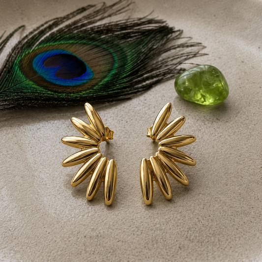 Flaire Studio Twisted Knot Drop Earrings - main image