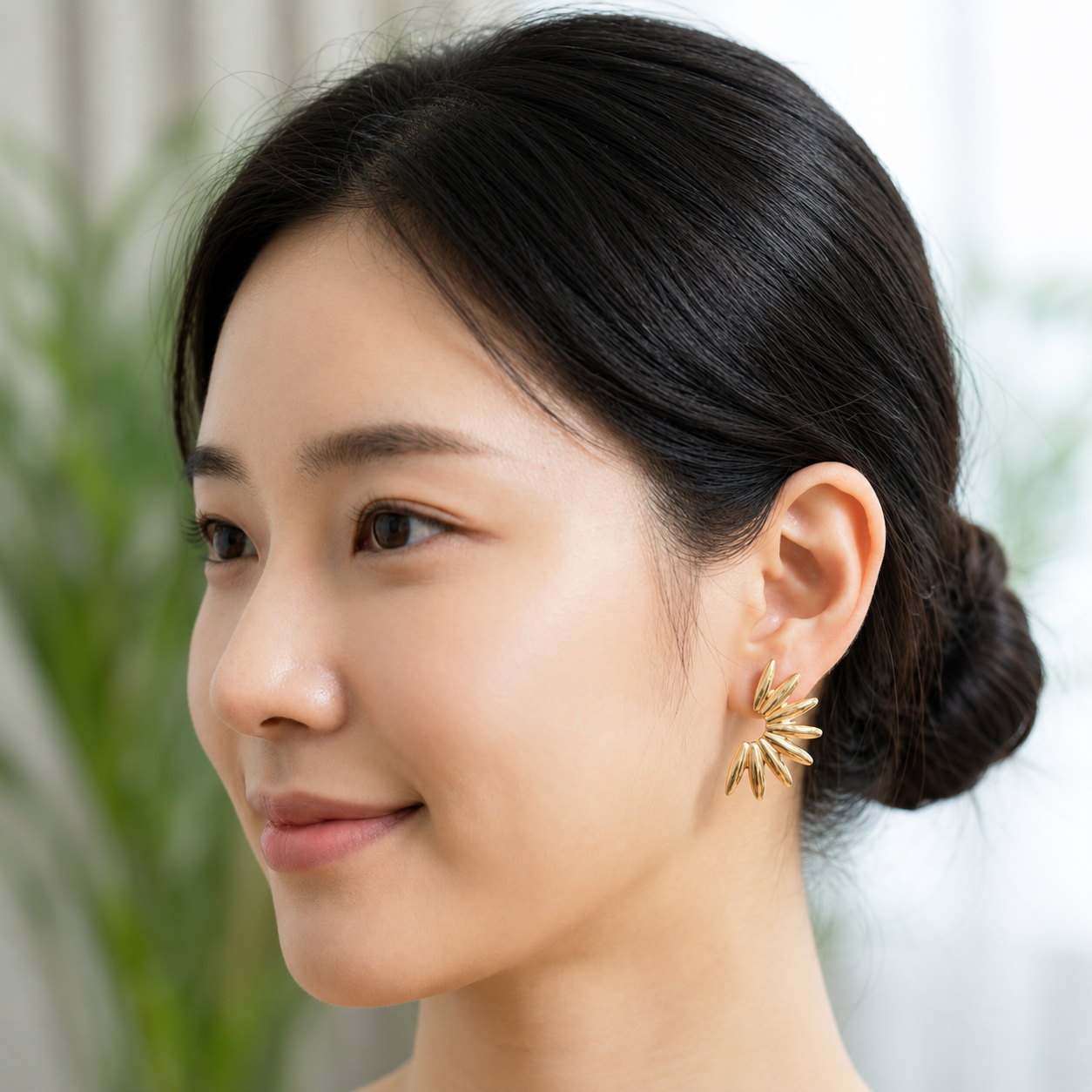 Flaire Studio Twisted Knot Drop Earrings - image 2