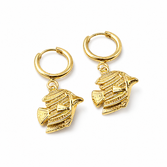 Flaire Studio Twisted Rope Hoop Earrings - main image