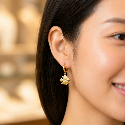Flaire Studio Twisted Rope Hoop Earrings - image 2