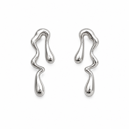 Flaire Studio Curved Wing Stud Earrings - main image
