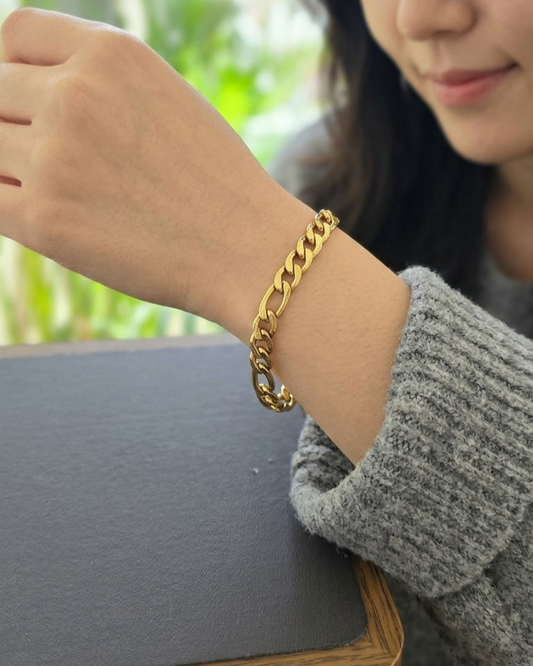 Flaire Studio Chunky Curb Chain Bracelet - main image