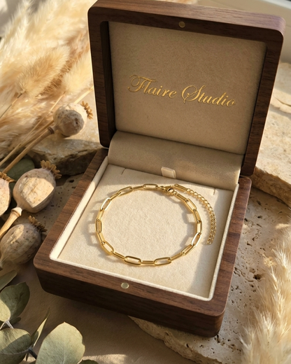Flaire Studio Paperclip Link Chain Bracelet - image 3